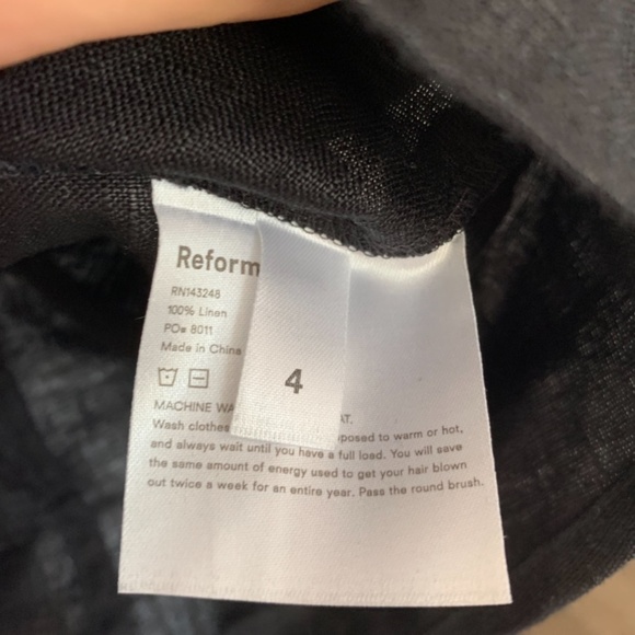 Reformation Linen Corset Top - Picture 2 of 5